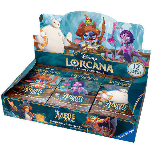 Disney Lorcana Azurite Sea - Booster Box-1