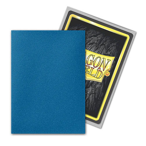 Dragon Shield - Cobalt & Silver - Matte Dual Sleeves 100pk