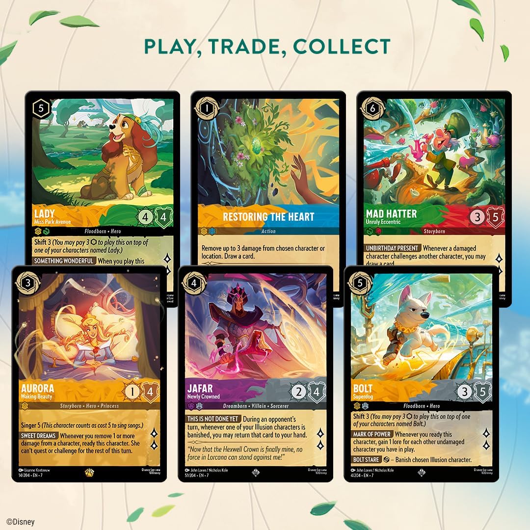Disney Lorcana Trading Card Game - Starter Deck - Set 7