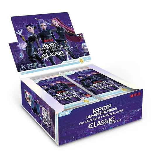 K-Pop Demon Hunters Collectible Trading Cards Classic Edition Box