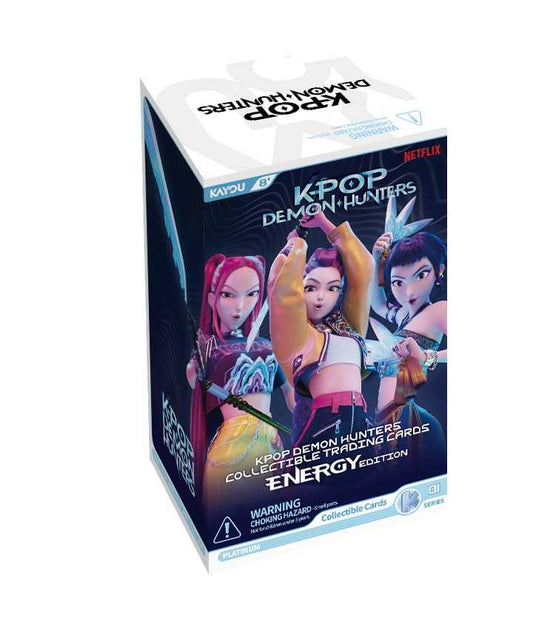 K-Pop Demon Hunters Collectible Trading Cards Energy Edition Box