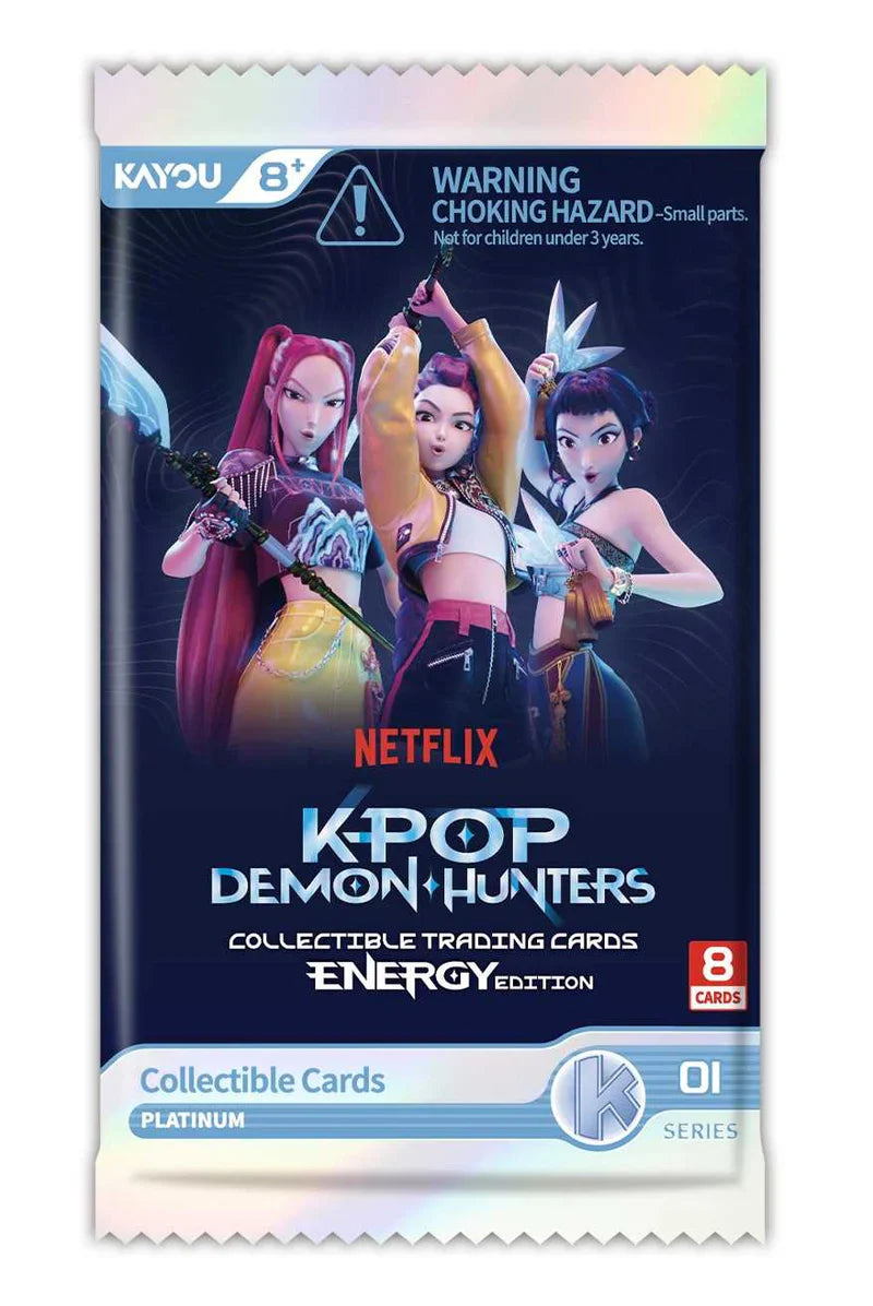 K-Pop Demon Hunters Collectible Trading Cards Energy Edition Box